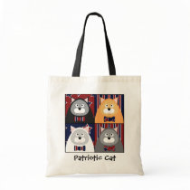 Patriotic Cat Bag