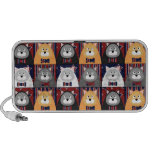 Patriotic Cat Doodle Speaker