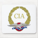 Patriotic CIA Wreath and Eagle mousepads