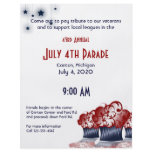 Patriotic Cupcake Flyers