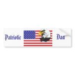 Patriotic Dad/Father's Day Bumper Sticker
