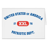 Patriotic Dept Cards