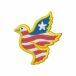 Patriotic Dove embroidered shirts