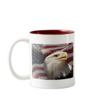 Patriotic Eagle Mug