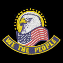 Patriotic Embroidery embroidered shirts