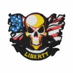 Patriotic Embroidery embroidered shirts