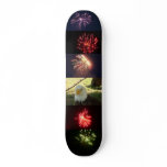 Patriotic Fourth of July skateboards