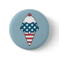 Patriotic Ice Cream Pins