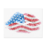 Patriotic Kiss Post Cards