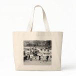 Patriotic Knitting Bee, early 1900s Tote Bag