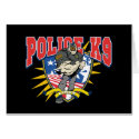 Patriotic Police K9 Unit cards