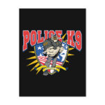 Patriotic Police K9 Unit postcards
