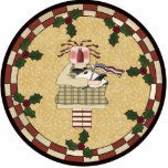 Patriotic Raggedy Annie Ornament photo sculptures