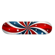 Patriotic Skateboard