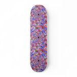 Patriotic Spiral Fractal skateboards