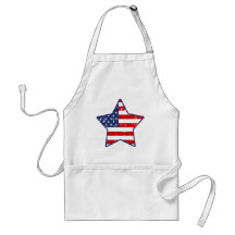 Patriotic Star Aprons