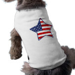 Patriotic Star pet clothing