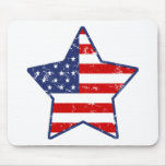 Patriotic Star mousepads