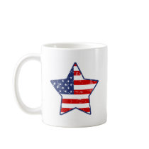 Patriotic Star Coffee Mug