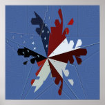 Patriotic Star Poster/Print