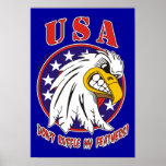 Patriotic USA Eagle posters