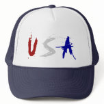 Patriotic USA Truckers Hat