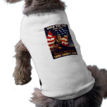Patriotic World War One OVER THE TOP pet clothing