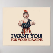 Patriotic Zombie Posters