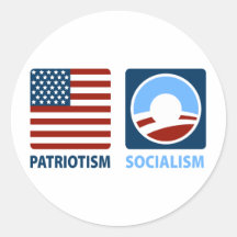 Patriotism or Socialism Stickers