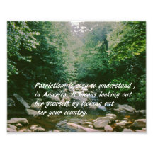Patriotism Photo Print