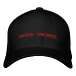 PATRON VINEYARDS embroidered hats