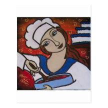 Patry Chef Postcard