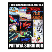 Pattaya Survivor Postcard