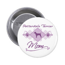 Patterdale Terrier Mum Buttons