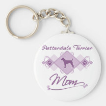 Patterdale Terrier Mum Key Chains