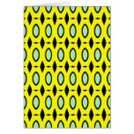 Pattern in Yellow, Blue and Black