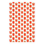 Pattern of Red Peppers. stationery