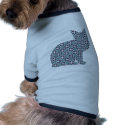 Pattern Silhouette Kitty Cat pet clothing