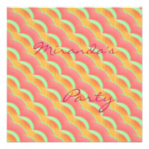 Pattern Stripes invitations