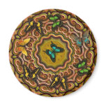 Pattern with Butterflies magnets