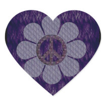 Patterned Peace Flower