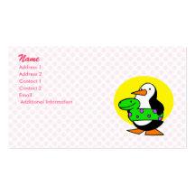 Patty Penguin Business Cards