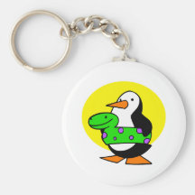 Patty Penguin Keychain
