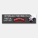 Paul 2nd ID Sapper 29Jan2012 Bumper Sticker