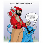 Paul Bunyan Has Size Issues Photo Cutout