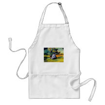 Paul Cezanne A Painter at Work impressionist art Aprons
