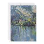 Paul Cézanne - Annecy Lake invitations