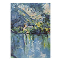 Paul Cézanne - Annecy Lake Personalised Invite