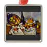 Paul Cezanne - Apple Basket Christmas Ornaments