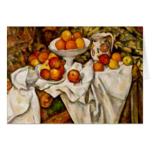 Paul Cézanne - Apples and Oranges Card